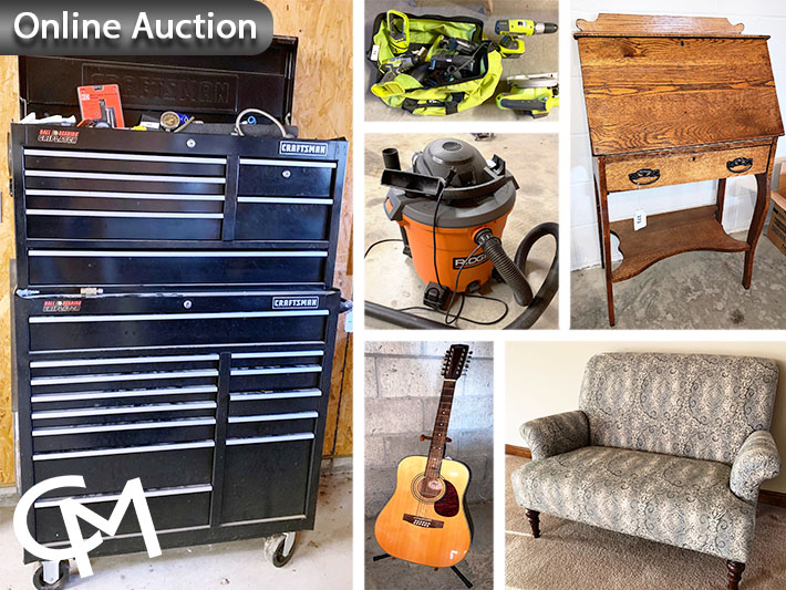 Tools, Platform Scales,   Furniture & Collectibles Online Auction | Mount Vernon, Indiana