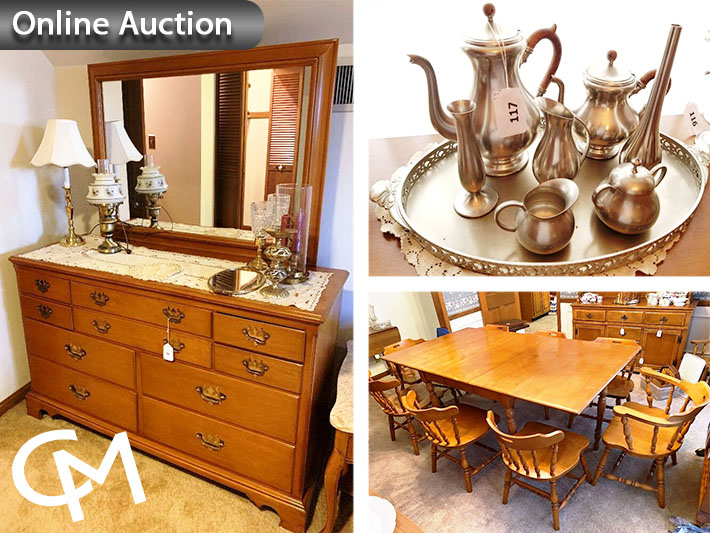 Willett & Tell City Furniture, China, Collectibles Auction | Evansville, Indiana