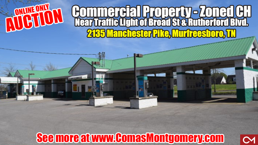 Auction, Commercial, Property, Car Wash, Investment, High, Traffic, Area, Broad, Street, Rutherford Blvd, MTSU, Murfreesboro, Tennessee, Real Estate, Comas, Montgomery