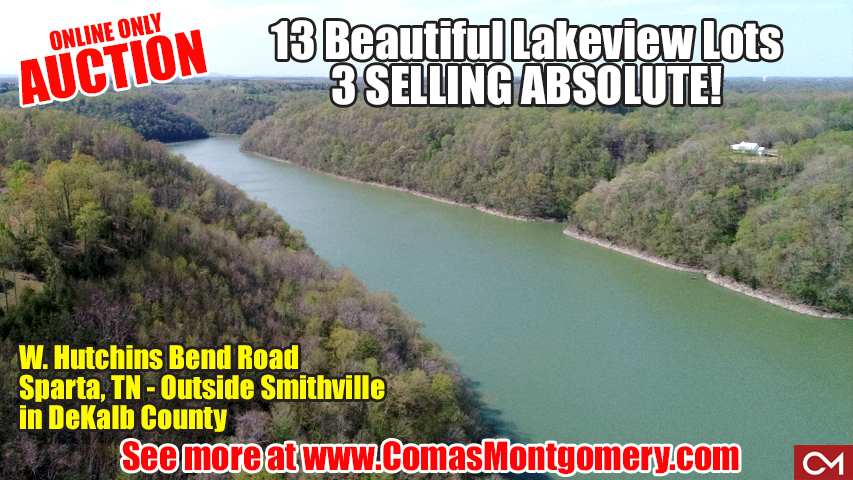 Lake, Lots, Build, Dream, Home, House, Investment, Vacation, Retreat, Cabin, Comas, Montgomery, Center Hill, Lake, Sparta, Tennessee, DeKalb, County